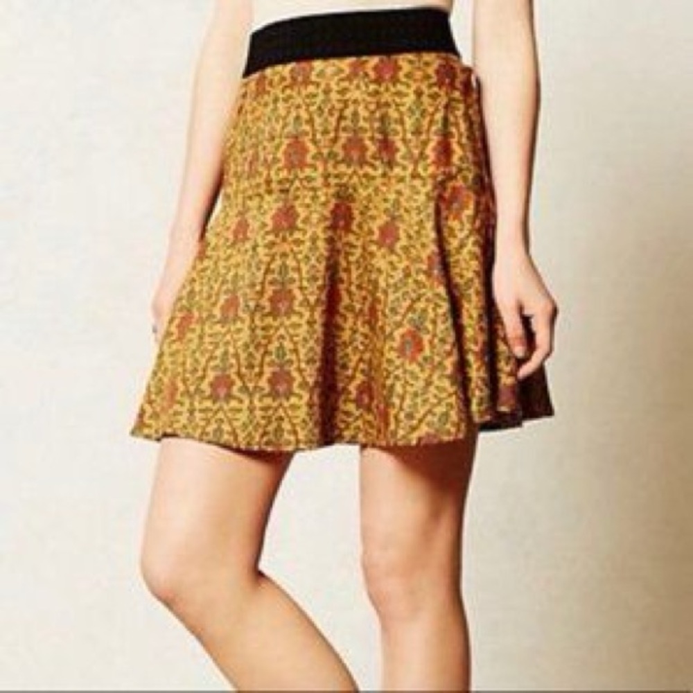 Anthropologie Western Skirt, Size 8